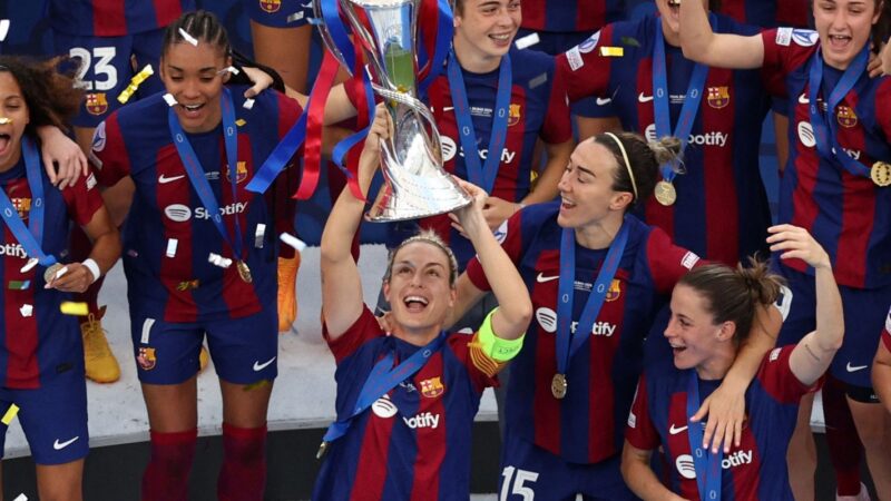 Barcelona derrota Lyon e conquista Liga dos Campeões Feminina