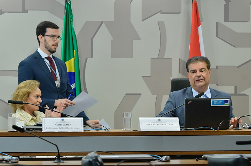 Senado instala Grupo Parlamentar Brasil-Líbano — Senado Notícias