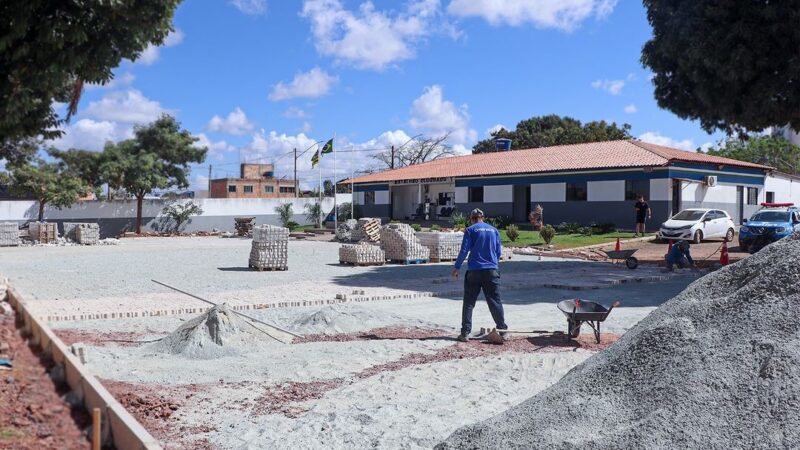 OBRAS NO 20° BATALHÃO DA POLÍCIA MILITAR SEGUEM AVANÇADAS