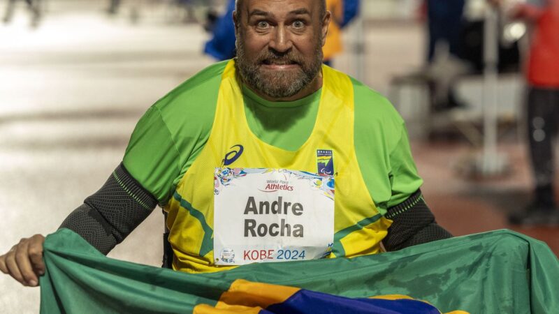 Brasil tem domingo dourado no Mundial de atletismo paralímpico