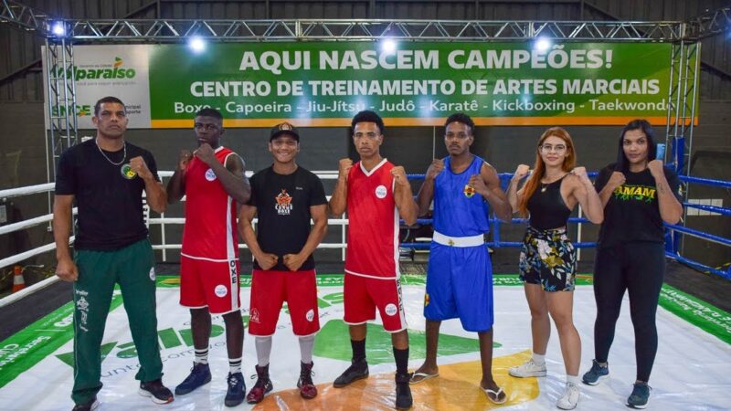 VALPARAÍSO DE GOIÁS SEDIOU CAMPEONATO DE BOXE COM ESTRUTURA DE ALTO PADRÃO