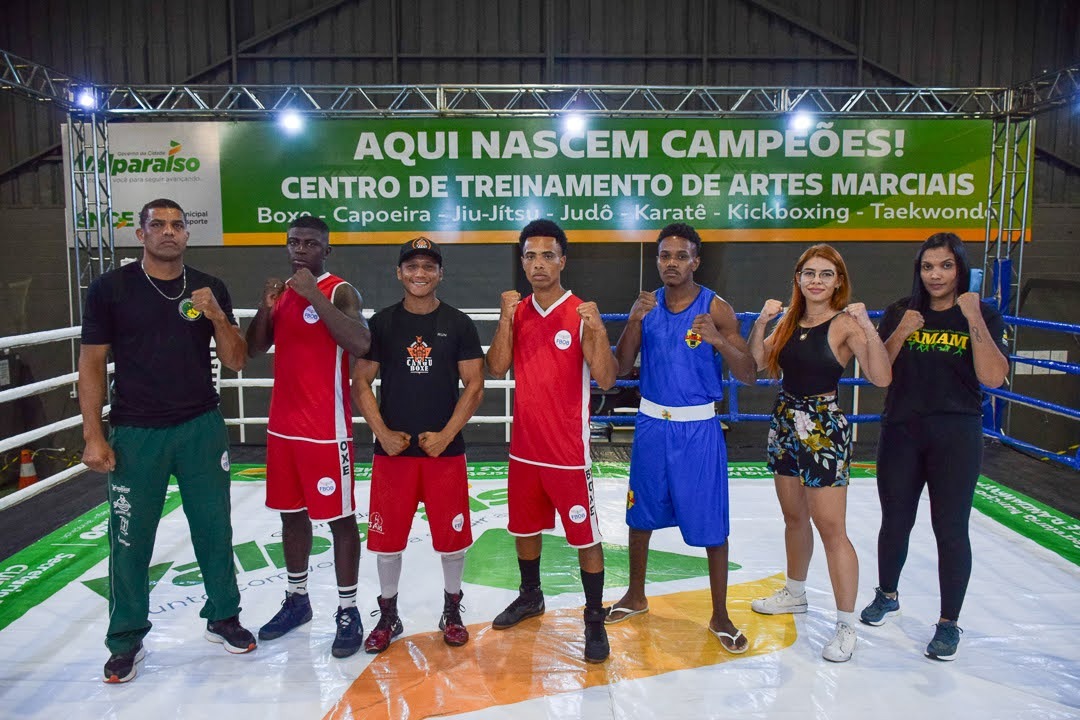 VALPARAÍSO DE GOIÁS SEDIOU CAMPEONATO DE BOXE COM ESTRUTURA DE ALTO PADRÃO