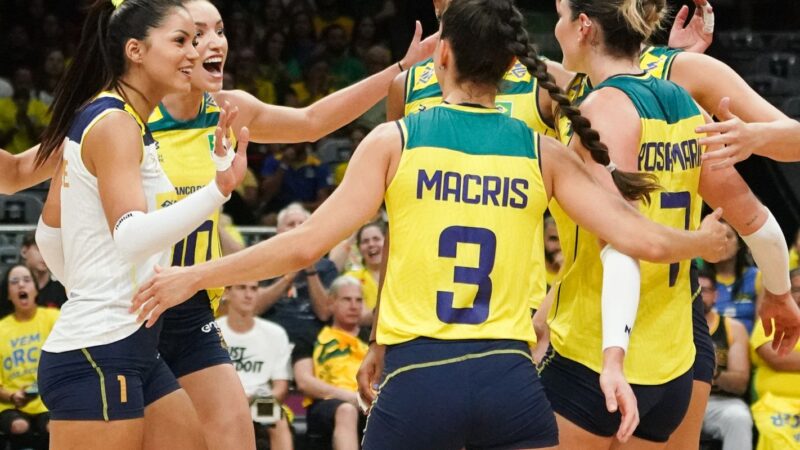 Brasil derrota Canadá na estreia da Liga das Nações Feminina