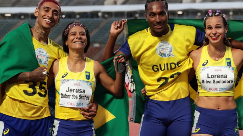 Brasileiras garantem cinco pódios, 2 de ouro, no Mundial Paralímpico