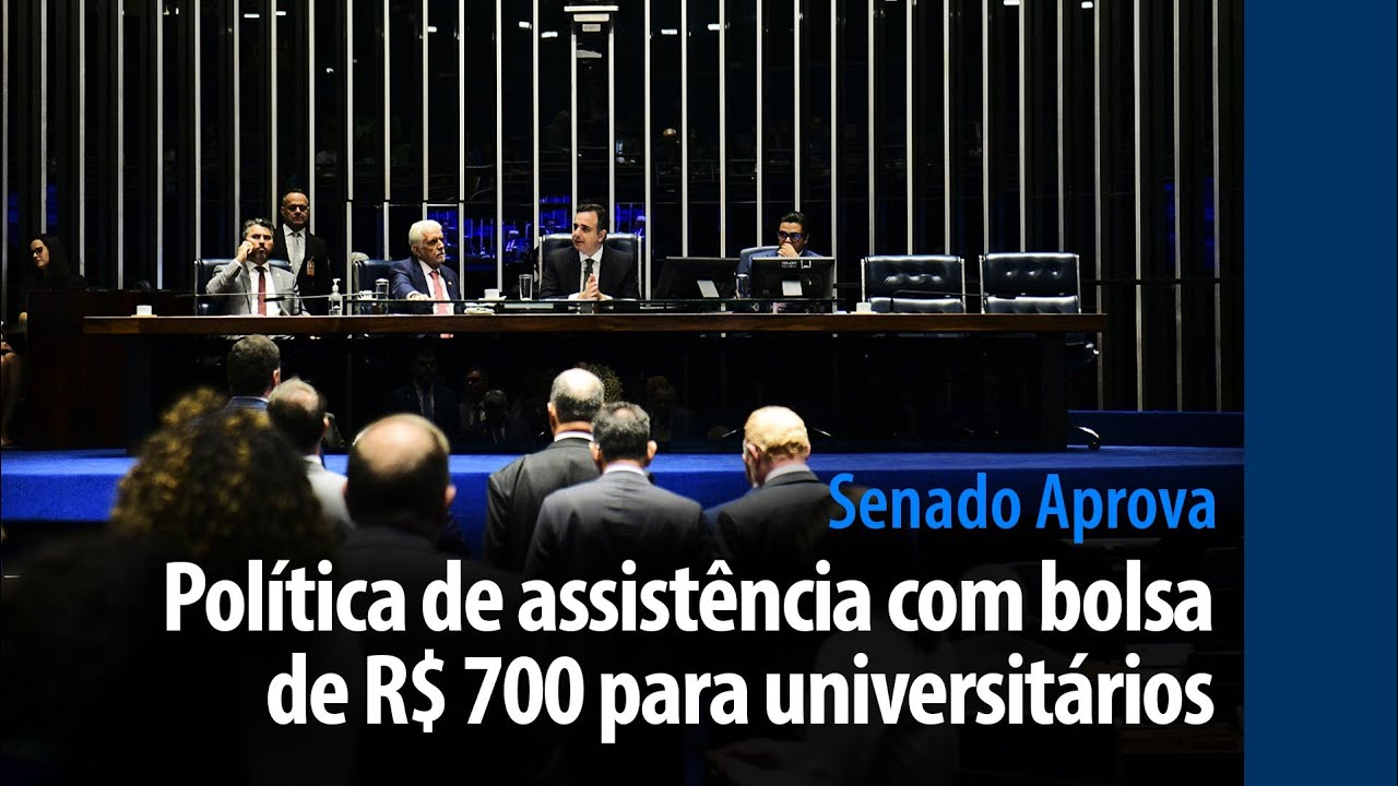 política de assistência com bolsa de R$ 700 para universitários — Senado Notícias