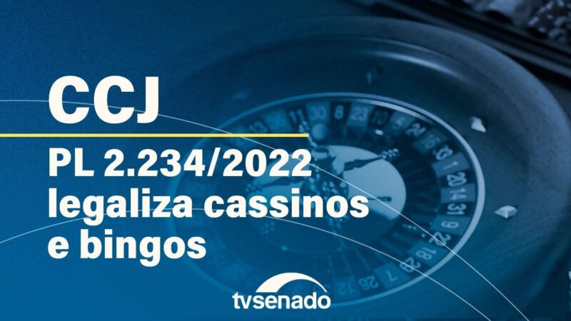 CCJ analisa legalização de cassinos, bingos e jogo do bicho – 19/6/24 — Senado Notícias