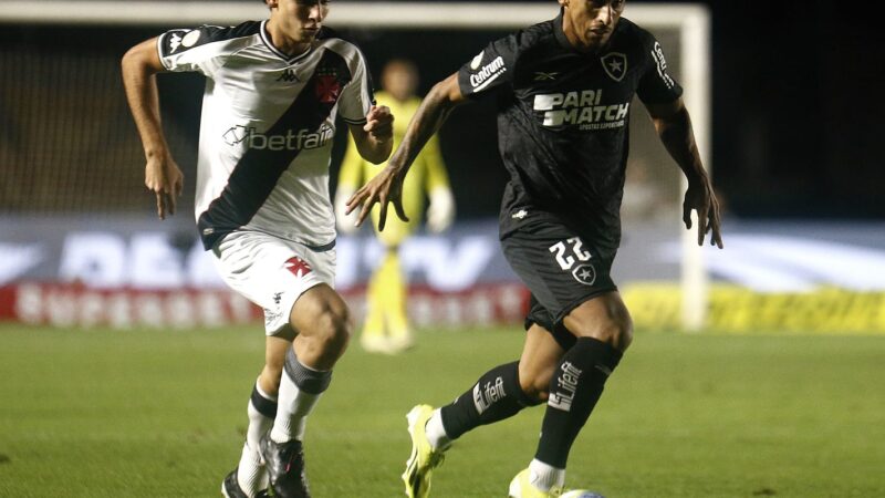 Vasco arranca empate com o Botafogo em São Januário