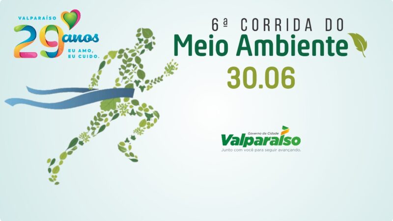 6° CORRIDA DO MEIO AMBIENTE ENCERRERÁ COMEMORAÇÕES DE ANIVERSÁRIO DA CIDADE