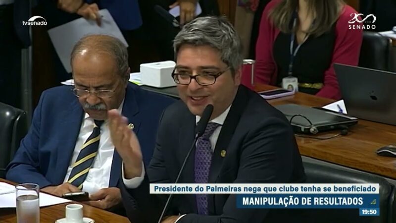 Presidente do Palmeiras contesta denúncias de John Textor, do Botafogo — Senado Notícias