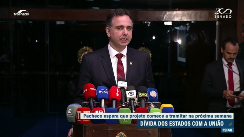 Pacheco apresentará a Lula proposta sobre dívidas dos estados — Senado Notícias