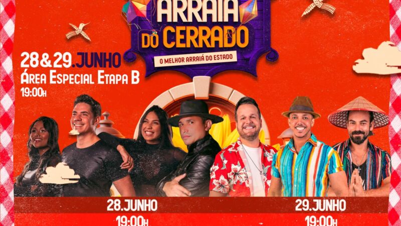 VEM AÍ O CIRCUITO ARRAIÁ DO CERRADO