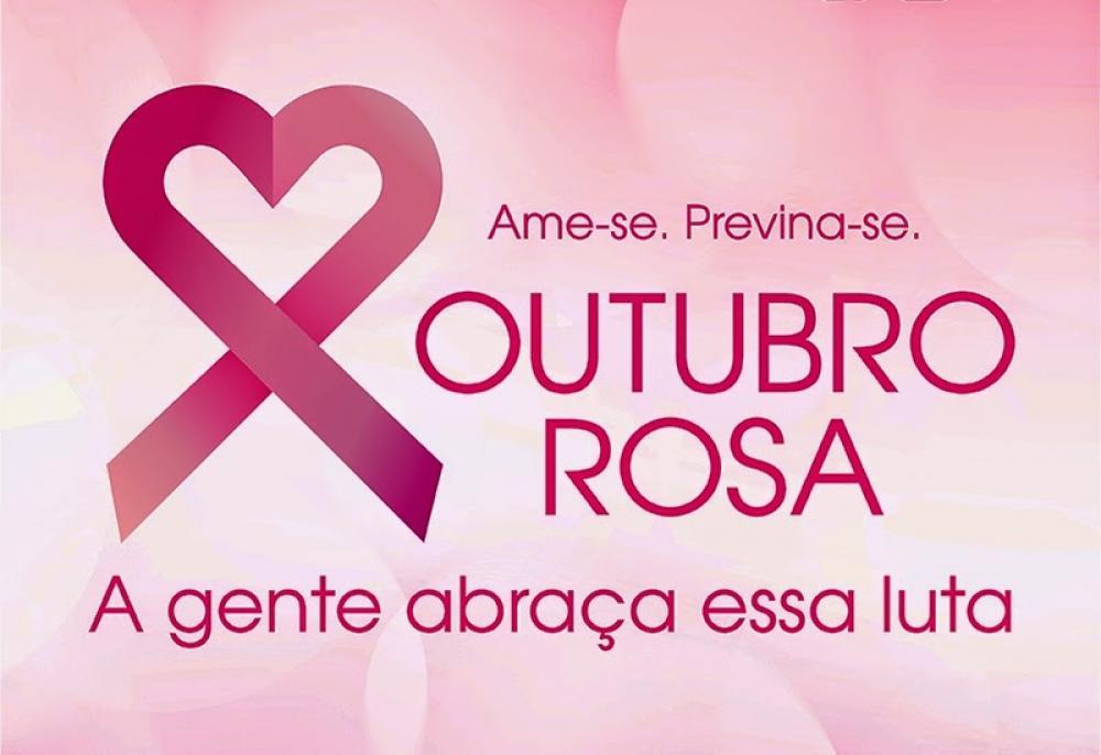 OUTUBRO ROSA: Campanha de Prevenção ao Câncer de Mama.