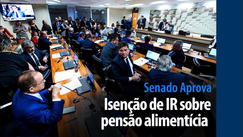 isenção de IR sobre pensão alimentícia — Senado Notícias