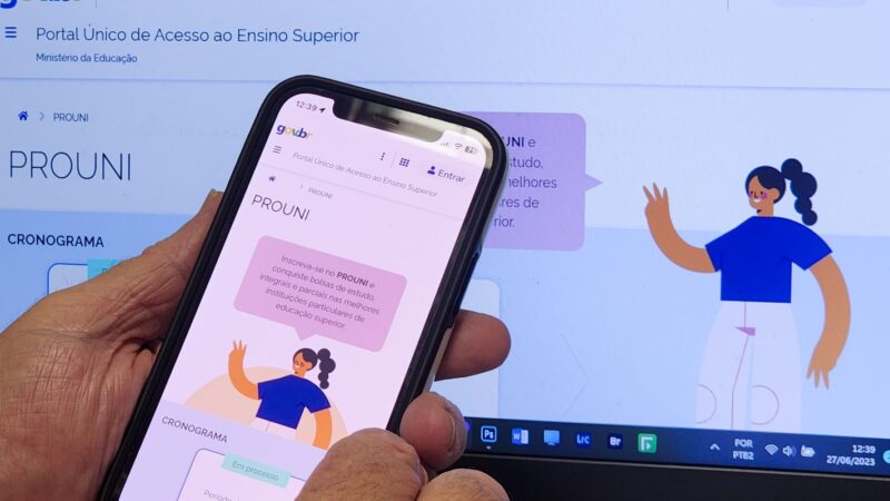 Prouni 2º semestre: inscrições começam na próxima terça-feira