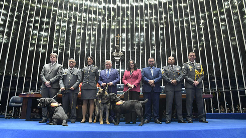 Senado celebra 168 anos do Corpo de Bombeiros Militar do Distrito Federal — Senado Notícias