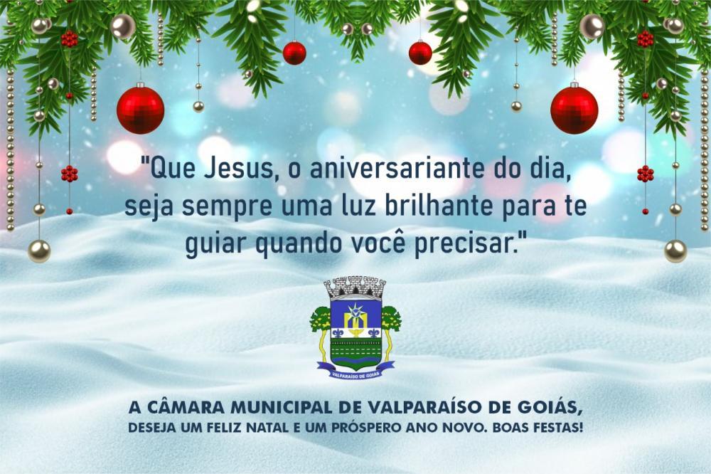 MENSAGEM DO NATAL – Câmara Valparaíso de Goiás