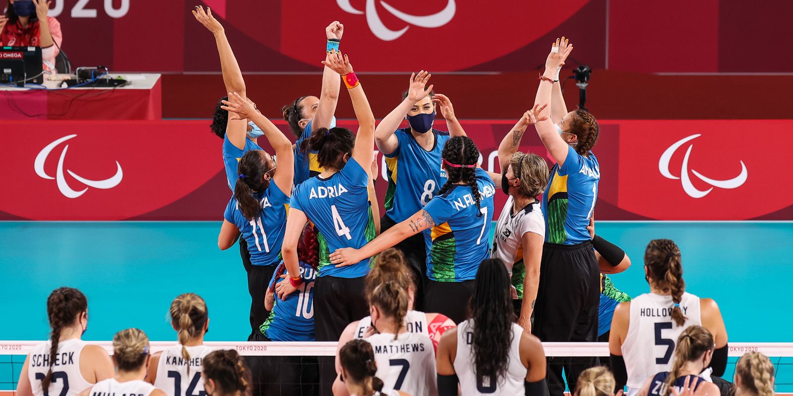 Paralimpíada: Brasil conhece caminho na 1ª fase do vôlei sentado