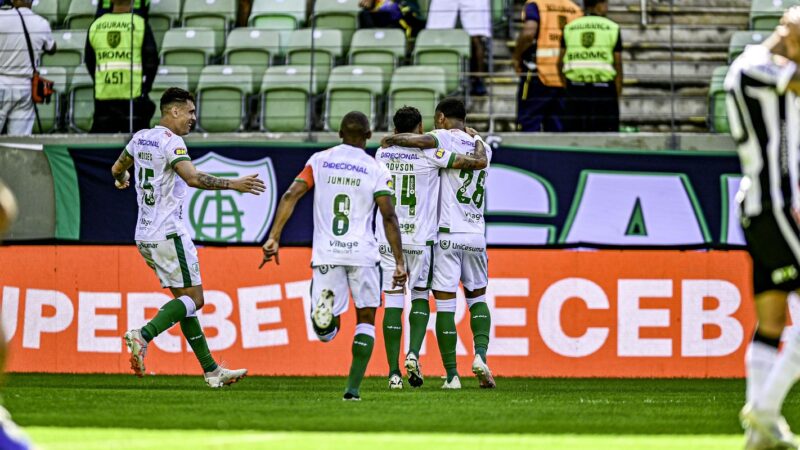 América derrota Operário e iguala Santos no topo da Série B: 2 a 0