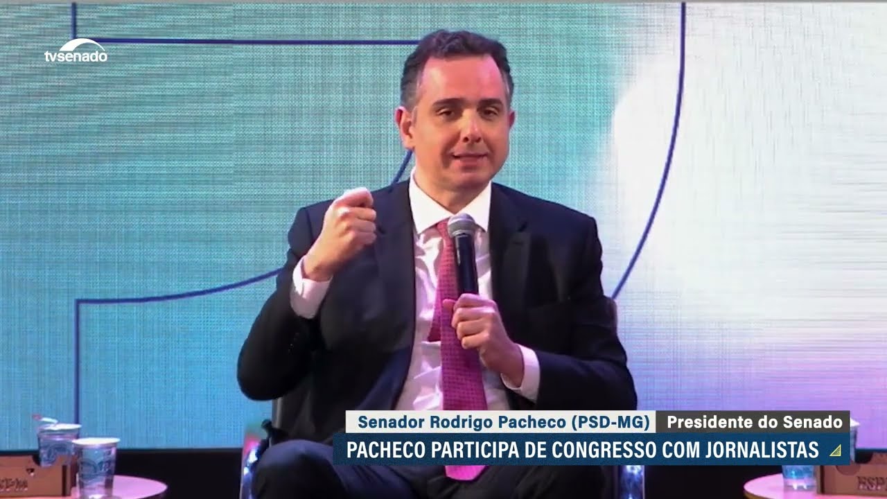 Pacheco discute dívidas dos estados, democracia e drogas em evento — Senado Notícias