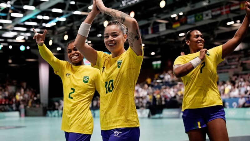 Handebol: Brasil estreia em Paris com vitória impecável contra Espanha