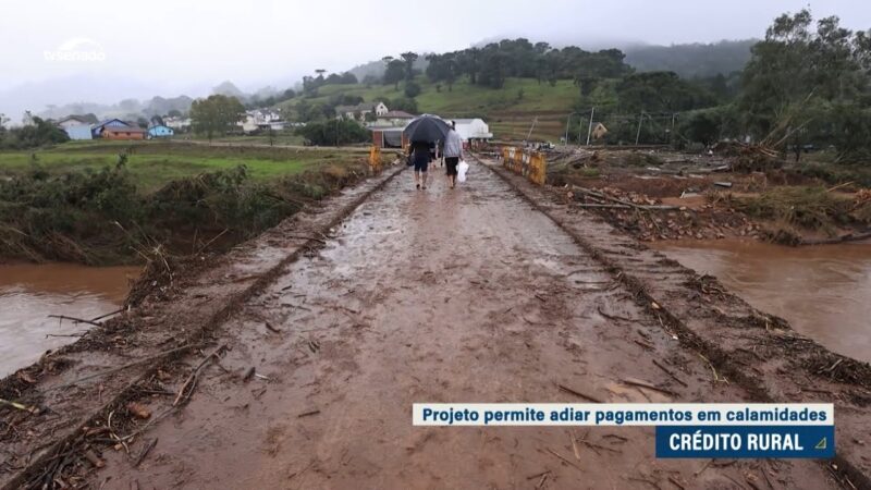 Vídeo: Agricultores atingidos por desastres climáticos têm dívidas prorrogadas