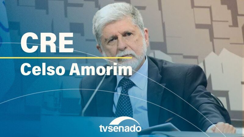 CRE ouve Celso Amorim sobre crise política na Venezuela – 15/8/24 — Senado Notícias