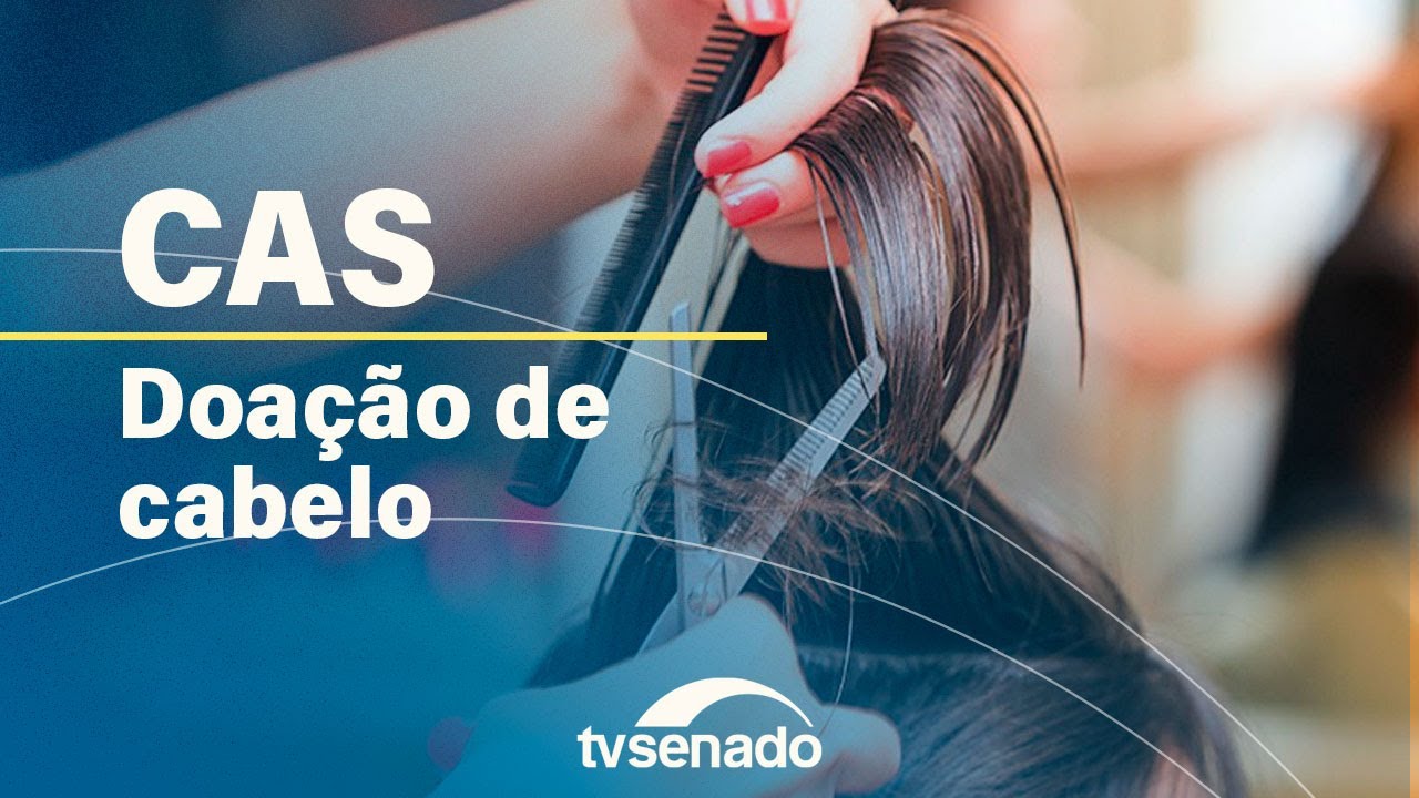 CAS debate campanha de doação de cabelo – 15/8/24 — Senado Notícias