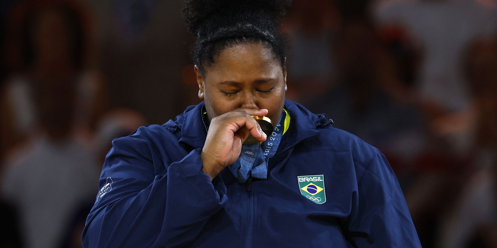 Judoca Beatriz Souza conquista o primeiro ouro brasileiro em Paris