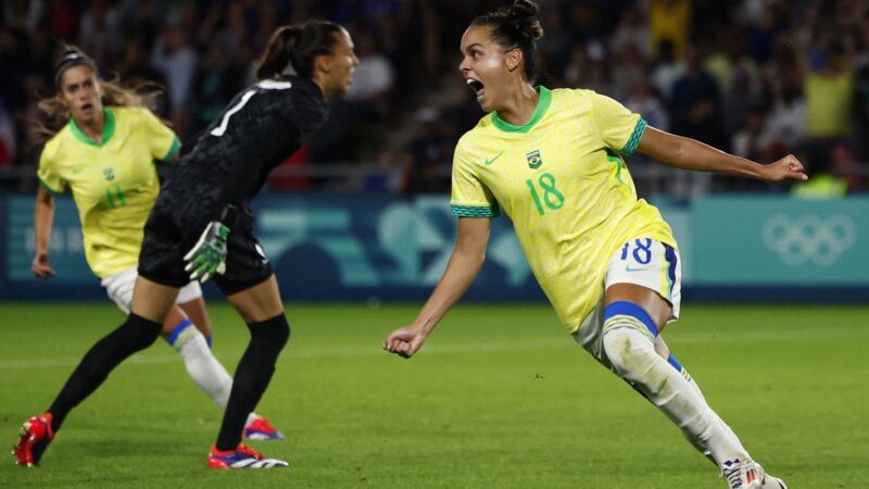 Gabi Portilho decide e Brasil derrota França no futebol feminino