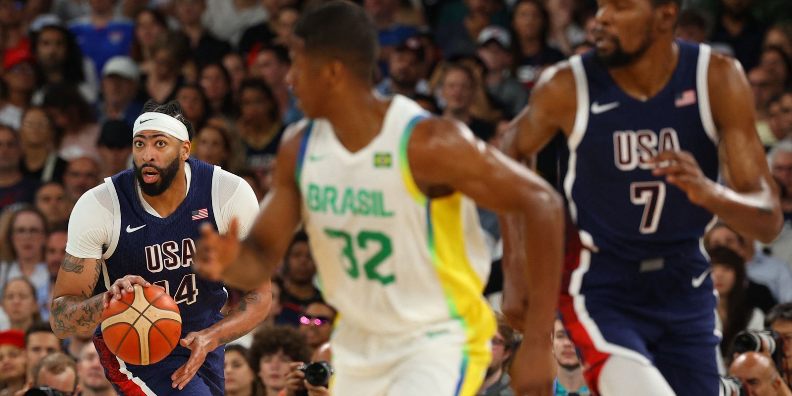 Brasil para nos EUA e se despede do basquete nos Jogos de Paris