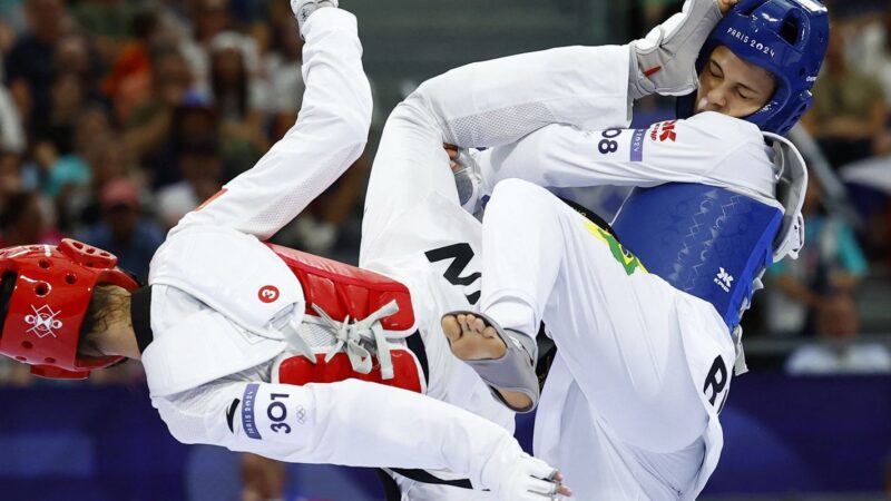 Maria Clara perde no Taekwondo, mas ainda tem chance para o bronze