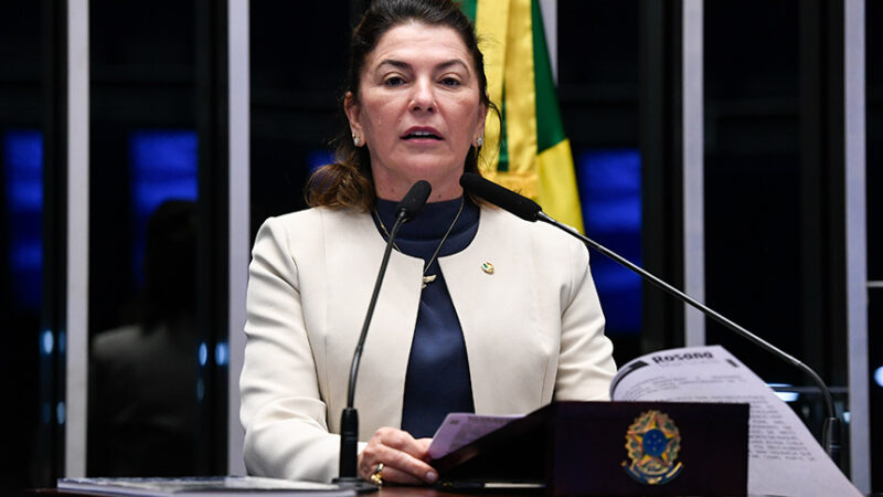 Rosana Martinelli condena feminicídio em MT e pede união para combate à violência — Senado Notícias