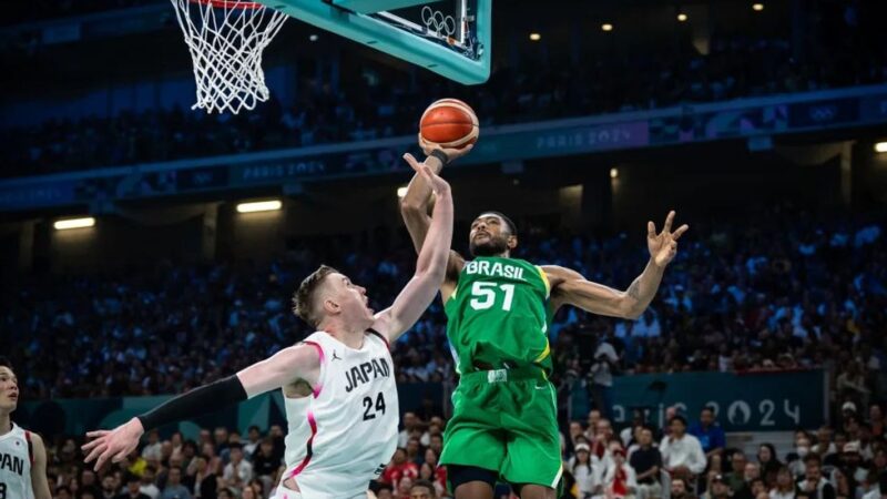 Basquete: Brasil bate Japão e aguarda resultados para avançar em Paris