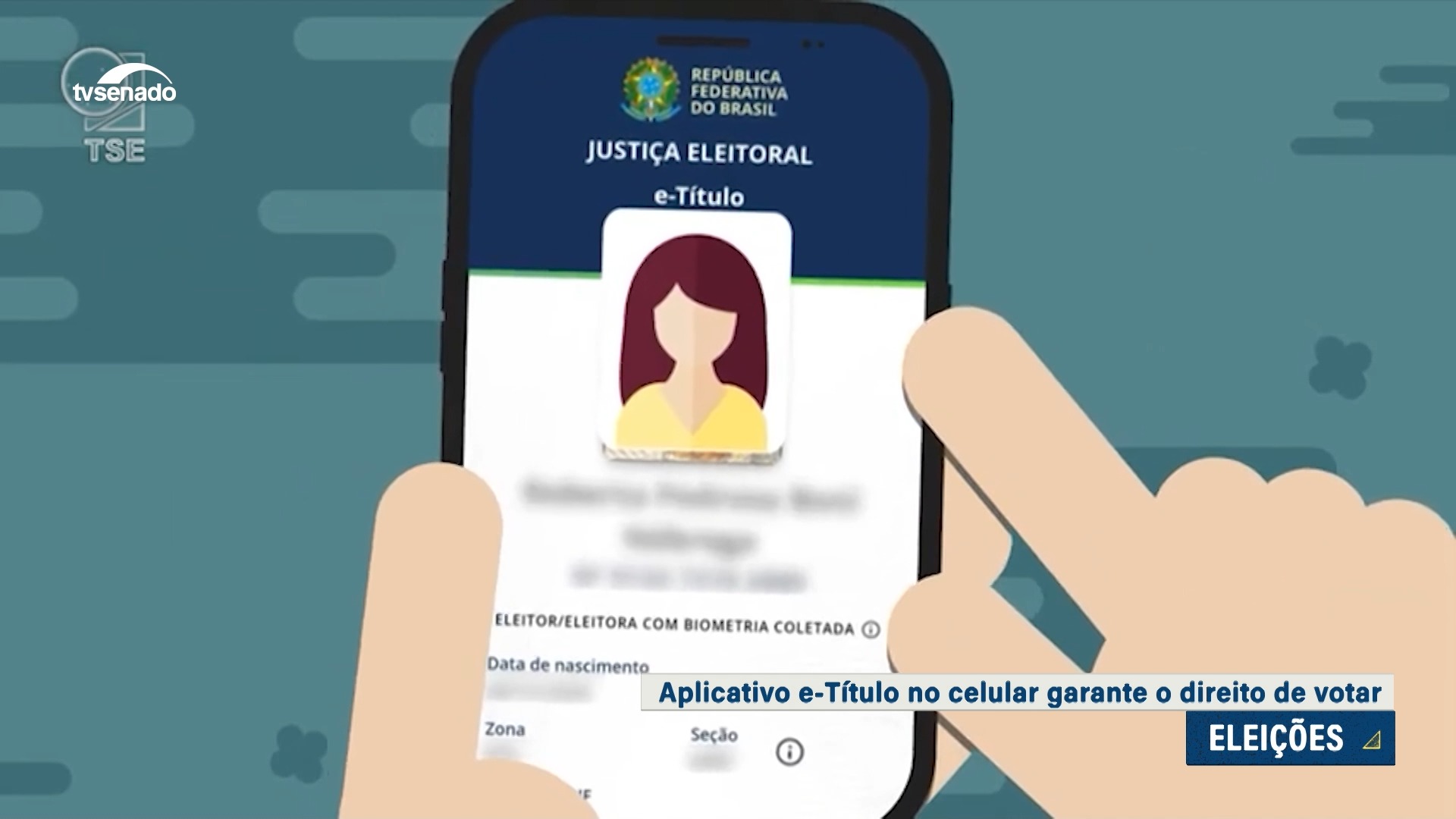 saiba como baixar o e-Título no celular — Senado Notícias