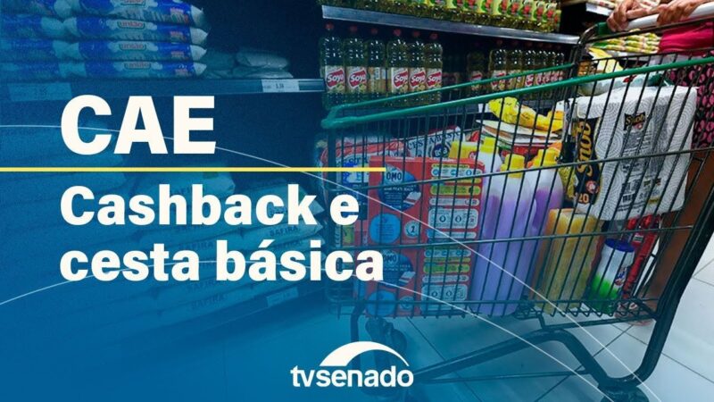 CAE debate cashback e cesta básica na reforma tributária – 10/9/2024 — Senado Notícias