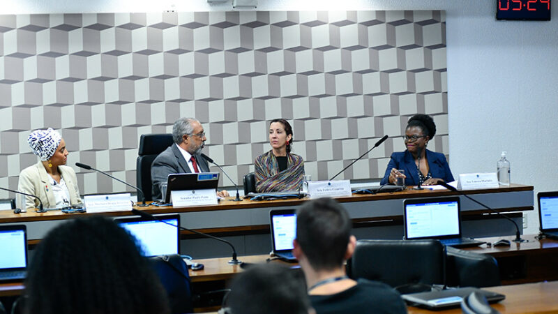 Em audiência, defensor público e técnicos do Executivo defendem política de cotas — Senado Notícias