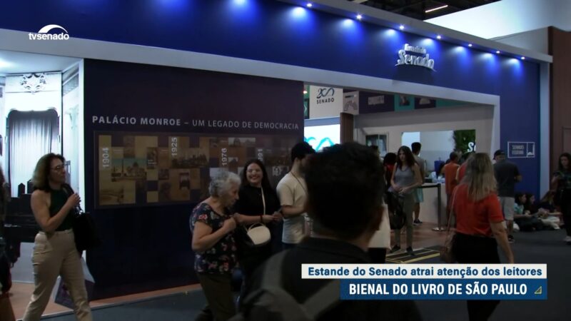 Livraria do Senado está na 27ª Bienal Internacional do Livro de São Paulo — Senado Notícias