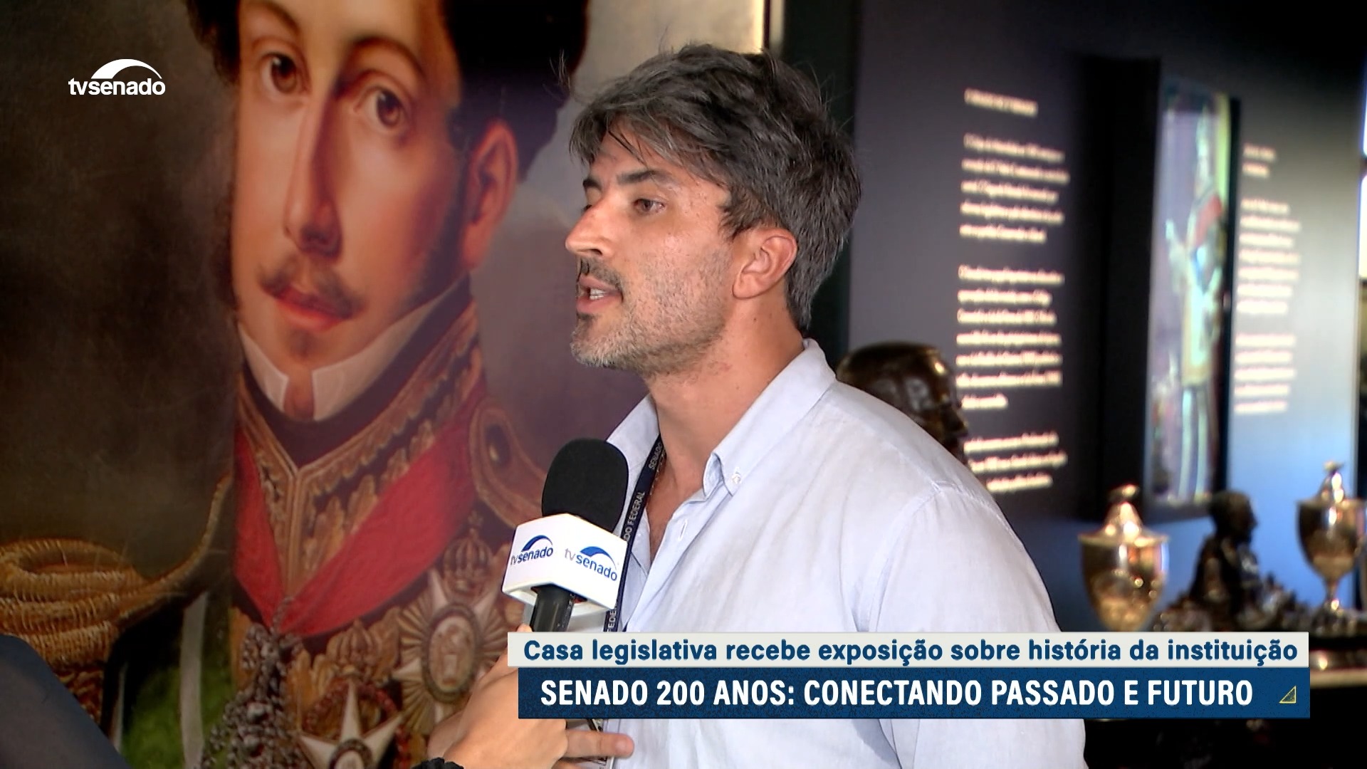 Senado inaugura exposição histórica sobre seus 200 anos — Senado Notícias