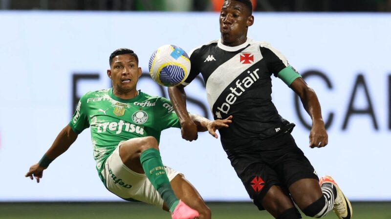 Palmeiras e Vasco jogam no Mané Garrincha com transmissão da Nacional