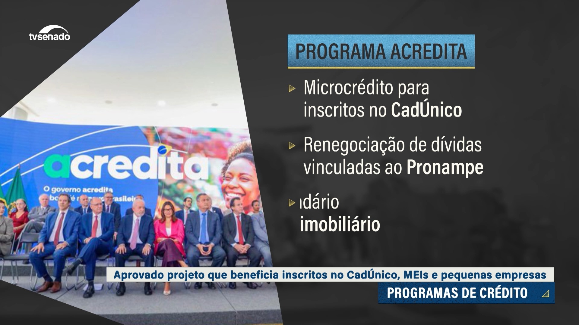 Senado aprova Programa Acredita, de crédito para microempresas — Senado Notícias