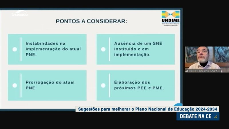 Debatedores apontam desafios na implementação do PNE — Senado Notícias