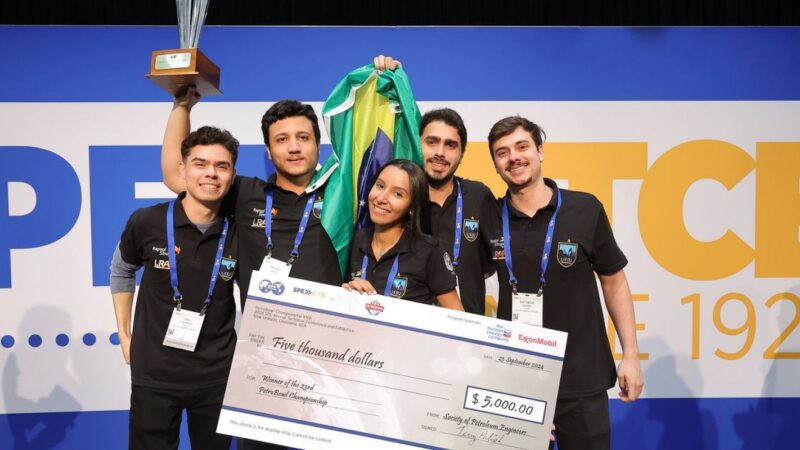 Alunos de engenharia da UFRJ vencem competição internacional nos EUA