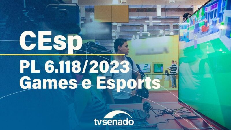 CEsp debate recursos da loteria para esportes eletrônicos – 9/10/2024 — Senado Notícias