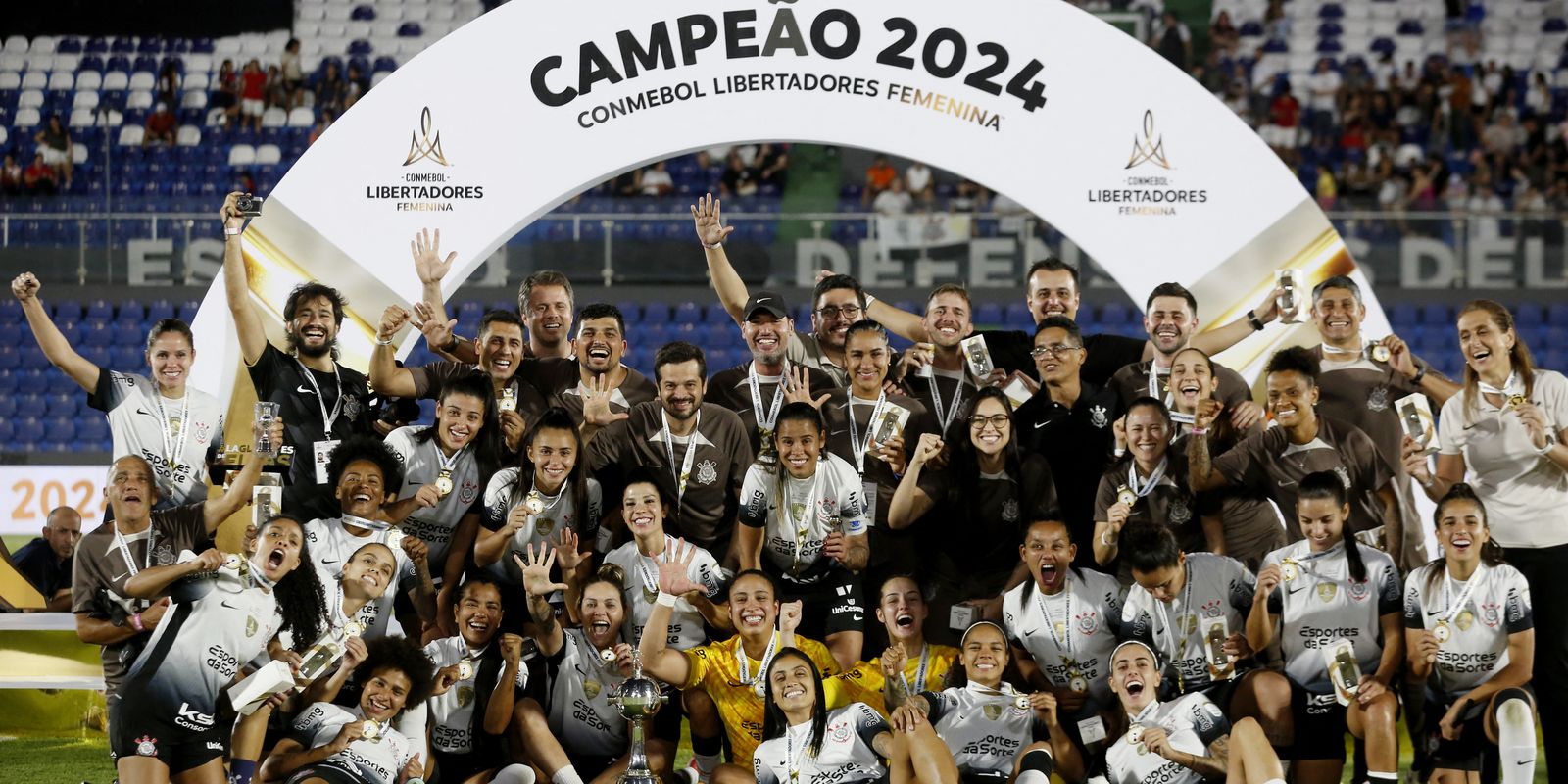 Corinthians garante pentacampeonato da Libertadores Feminina