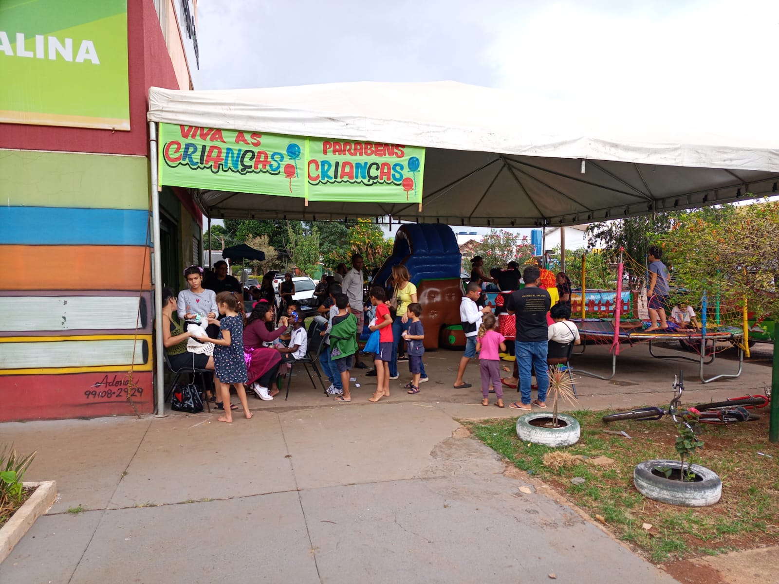 BIBLIOTECA CORA CORALINA FAZ EVENTO EM HOMENAGEM AO DIA DAS CRIANÇAS