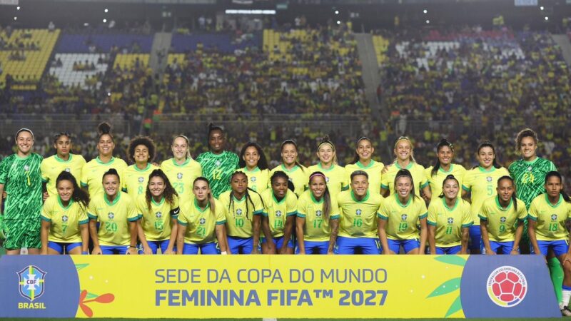 Seleção feminina volta a campo contra Colômbia em amistoso no ES