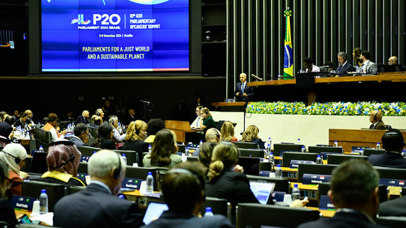 Líderes do P20 apontam necessidade de novo modelo de governança global — Senado Notícias