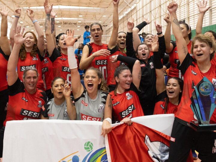 Sesi-SP garante título do Brasileiro de vôlei sentado feminino