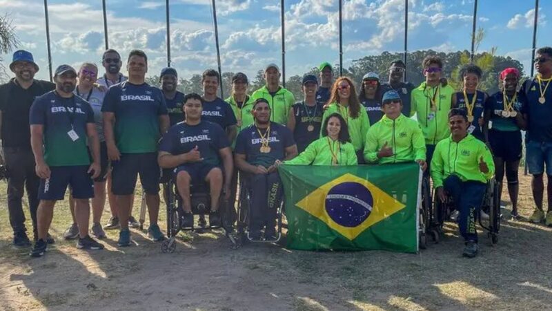 Equipe brasileira brilha em competições de canoagem paralímpica